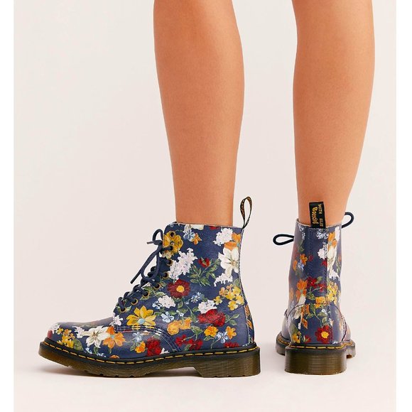 Dr Martens Darcy Pascal Floral Boots 